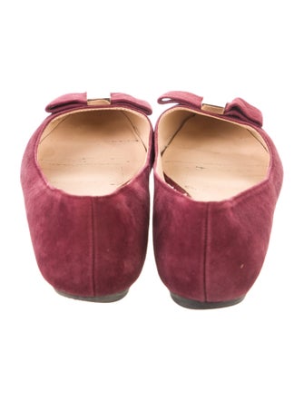 Kate Spade New York Suede Bow Accents Flats