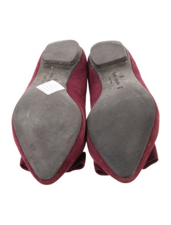 Kate Spade New York Suede Bow Accents Flats