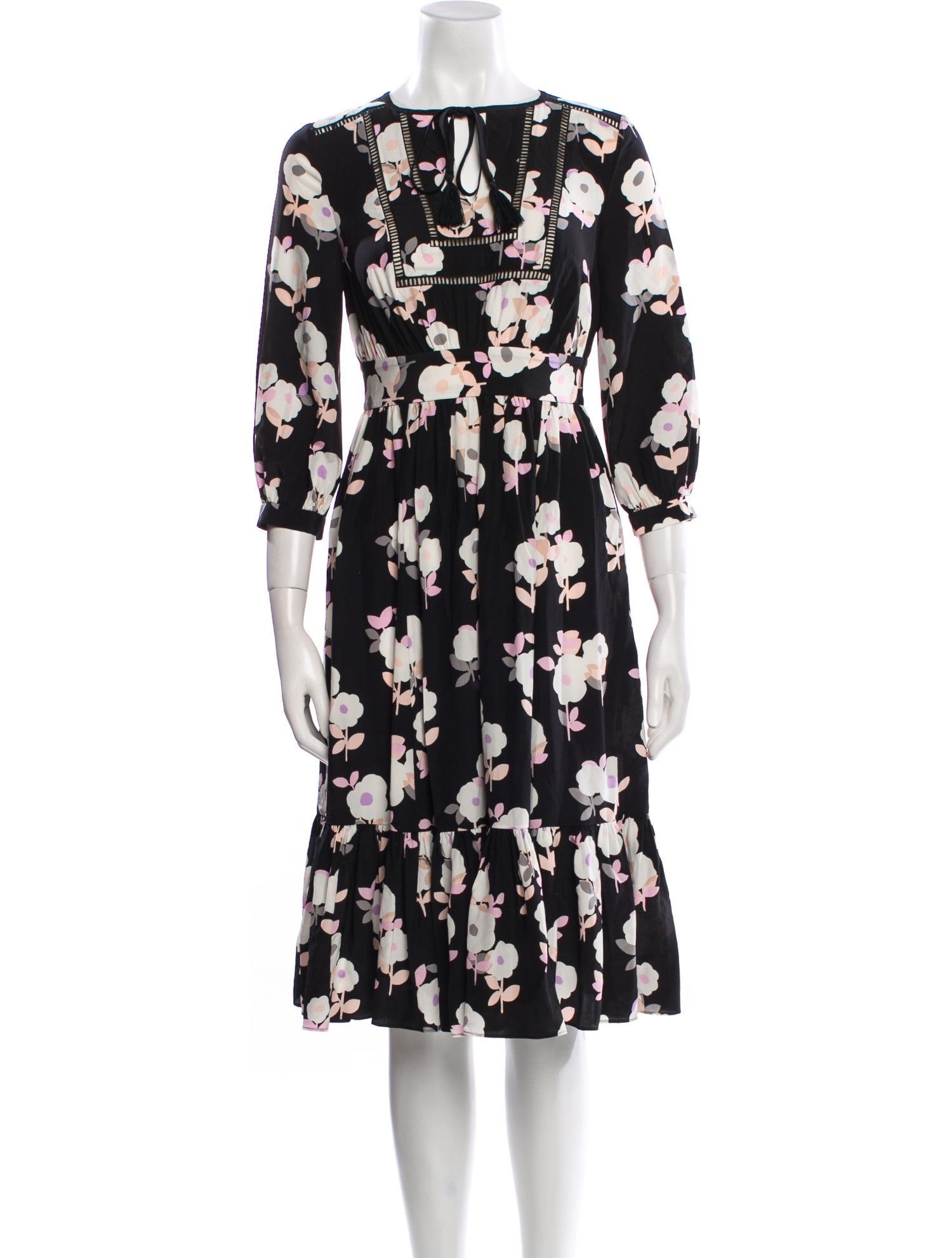 Kate Spade New York Silk Midi Length Dress w/ Tags