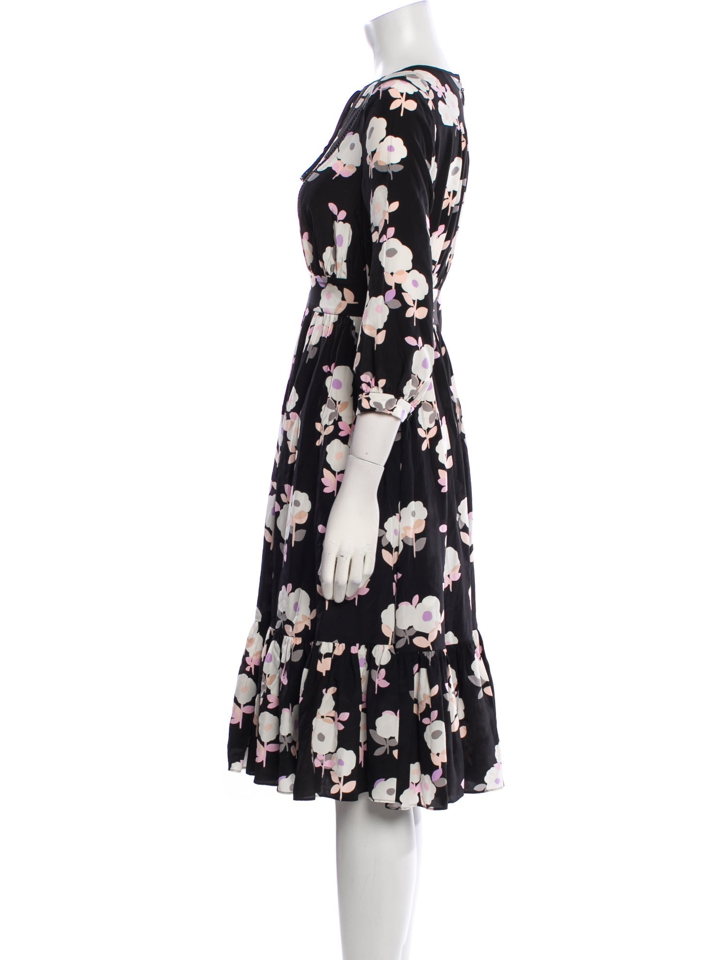 Kate Spade New York Silk Midi Length Dress w/ Tags