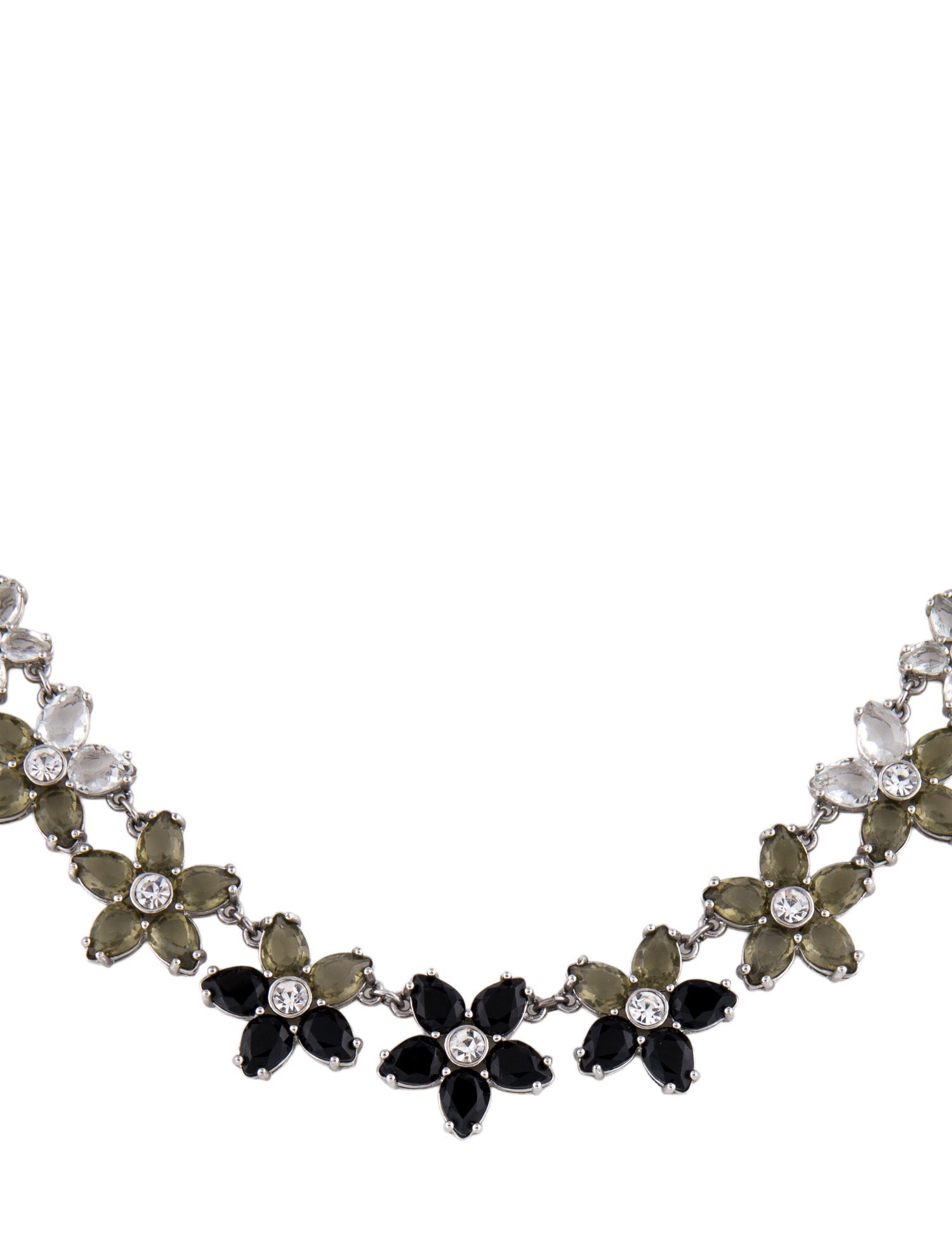 Kate Spade New York Crystal Bed Of Roses Necklace