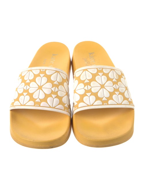 Kate Spade New York Rubber Floral Print Slides