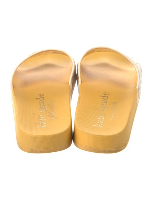 Kate Spade New York Rubber Floral Print Slides