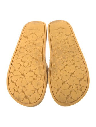 Kate Spade New York Rubber Floral Print Slides
