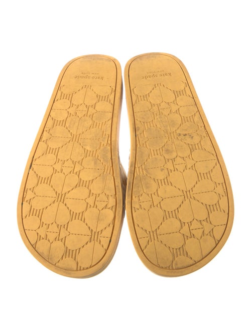 Kate Spade New York Rubber Floral Print Slides