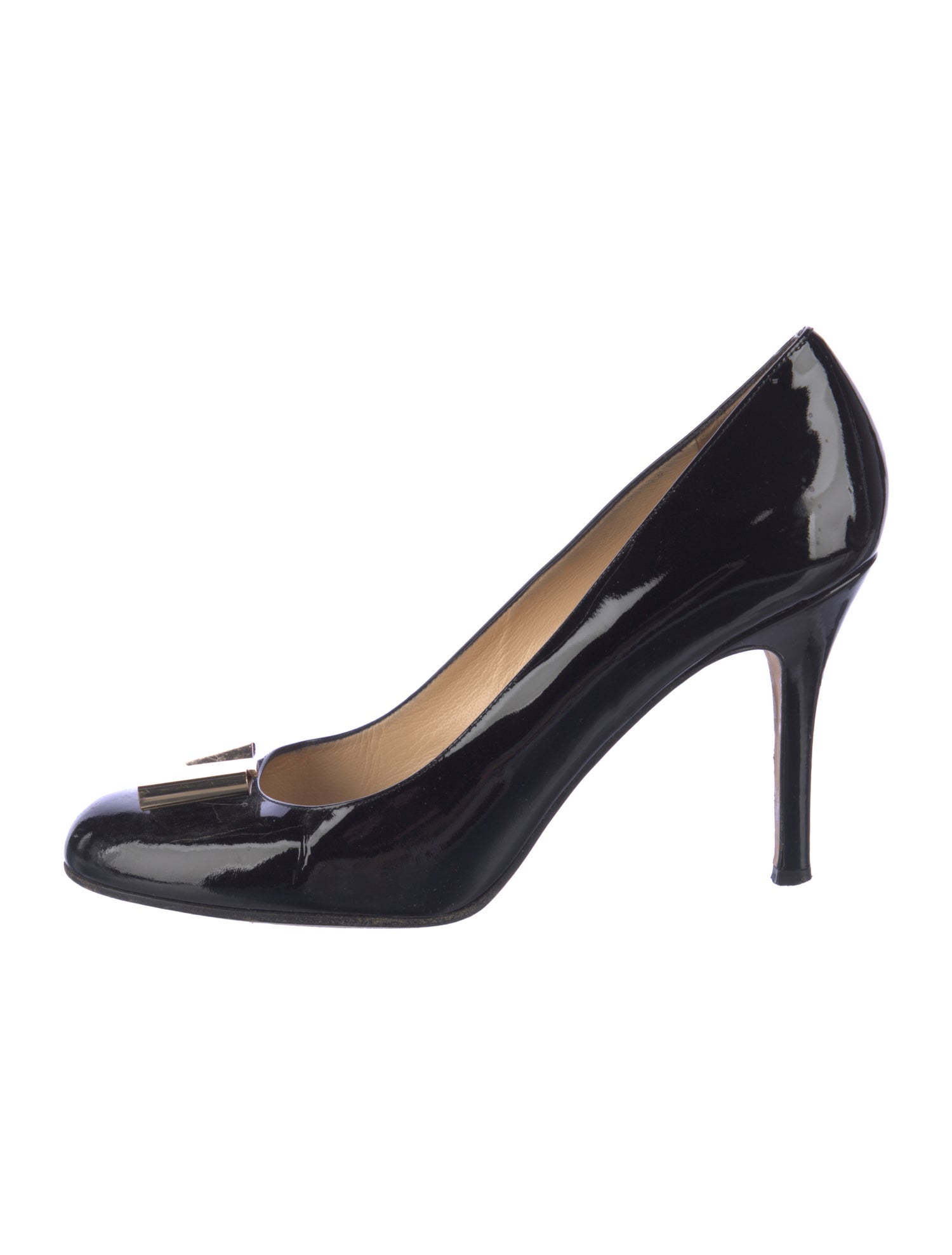 Kate Spade New York Patent Leather Bow Accents Pumps
