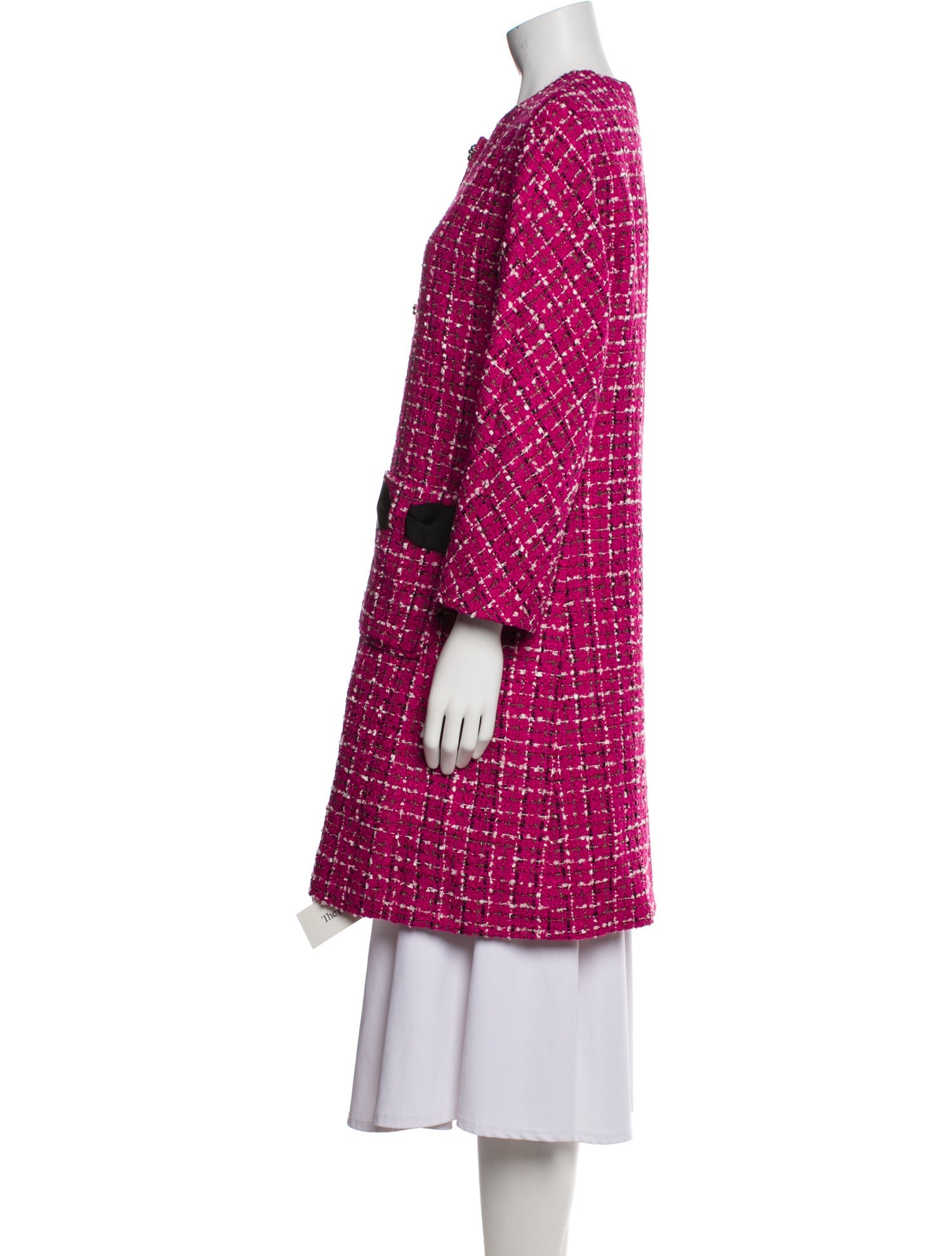 Kate Spade New York Plaid Print Coat