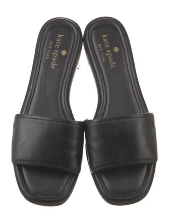 Kate Spade New York Leather Slides