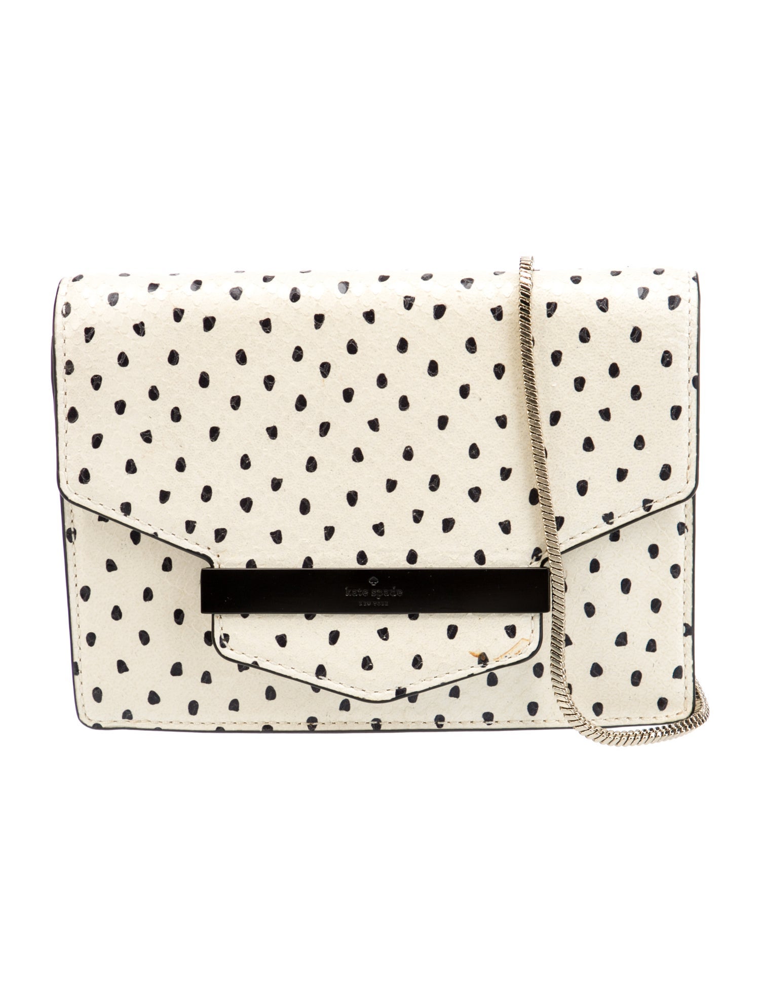 Kate Spade New York Snakeskin Clutch