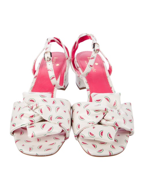 Kate Spade New York Leather Printed Sandals