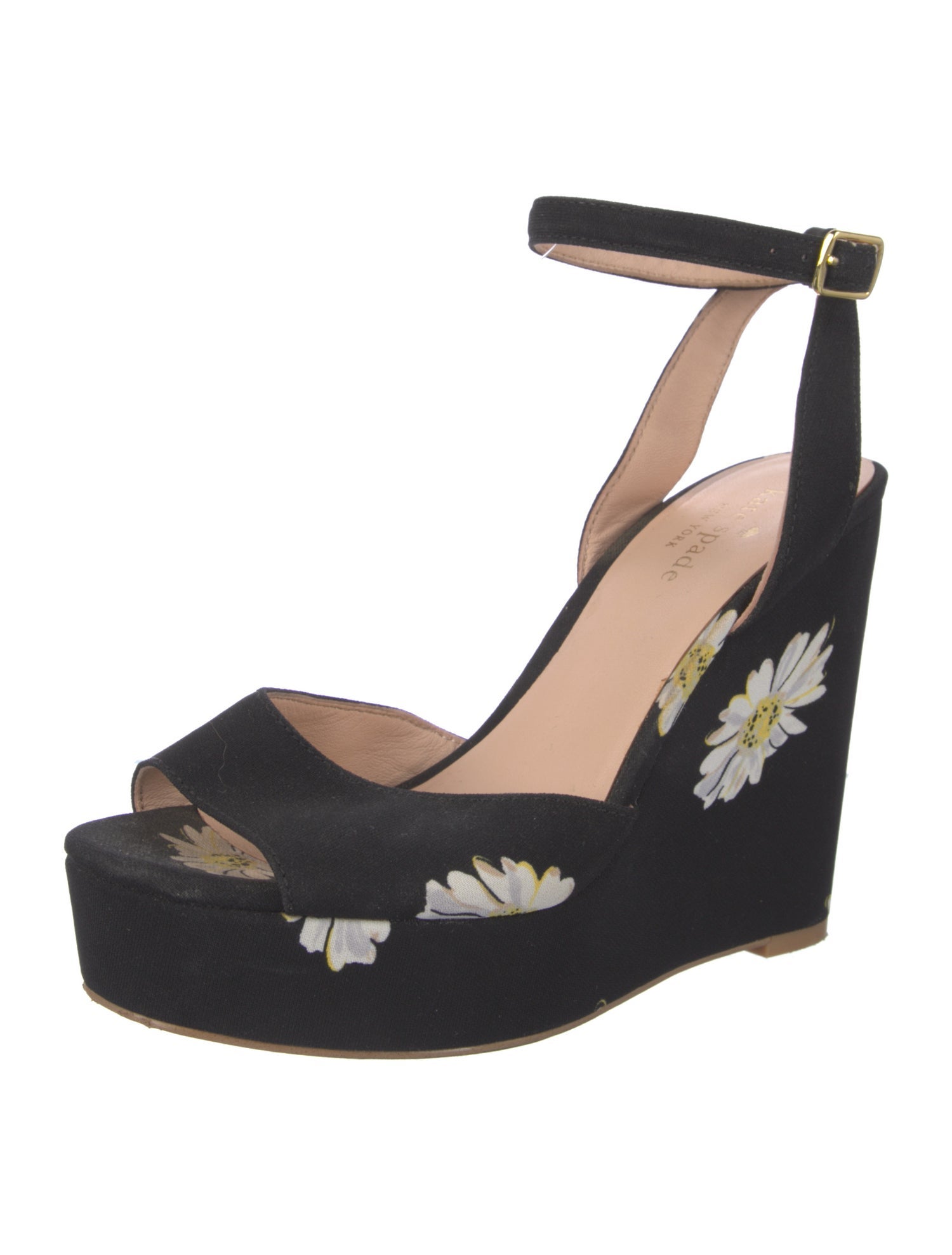 Kate Spade New York Canvas Floral Print Sandals