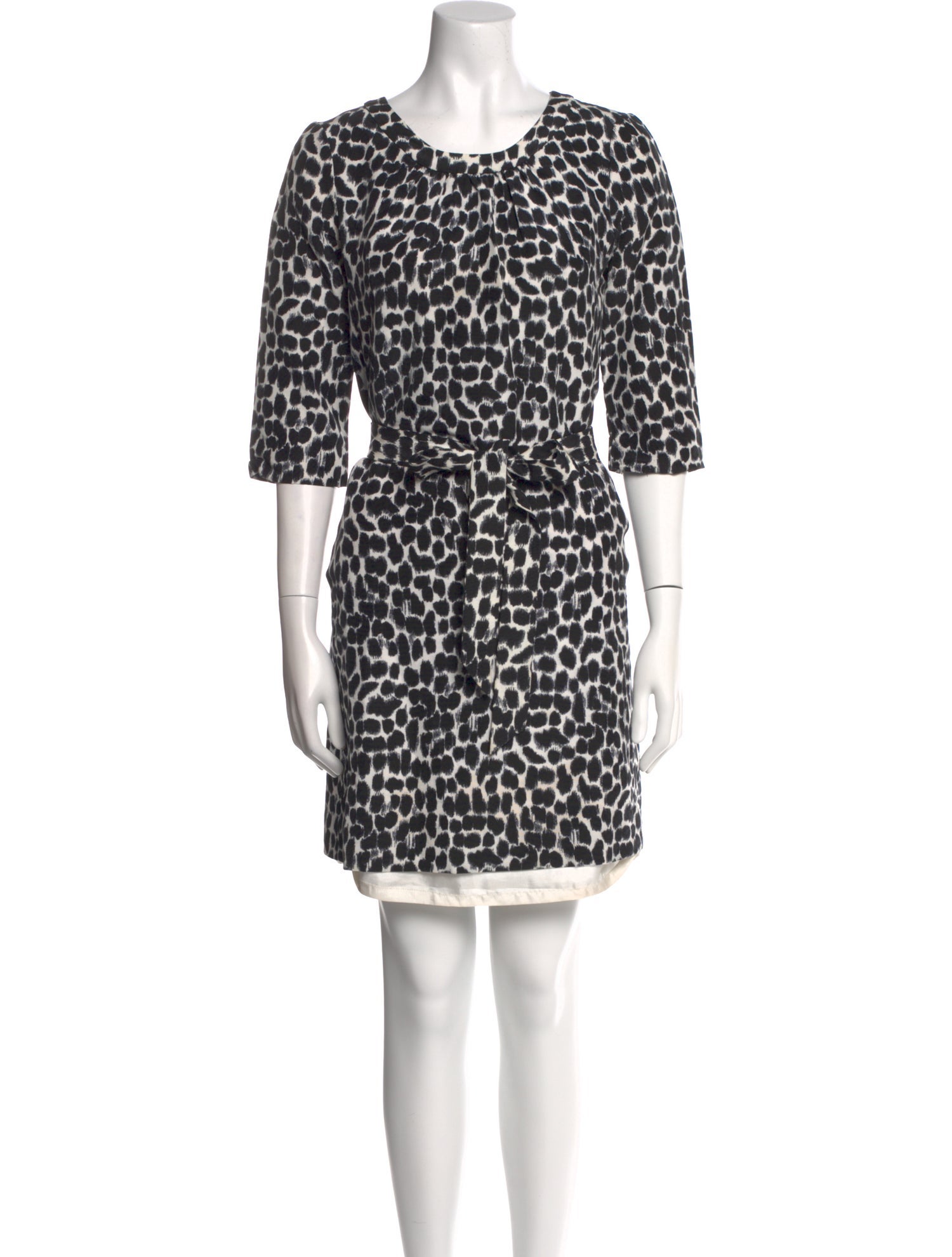 Kate Spade New York Animal Print Mini Dress