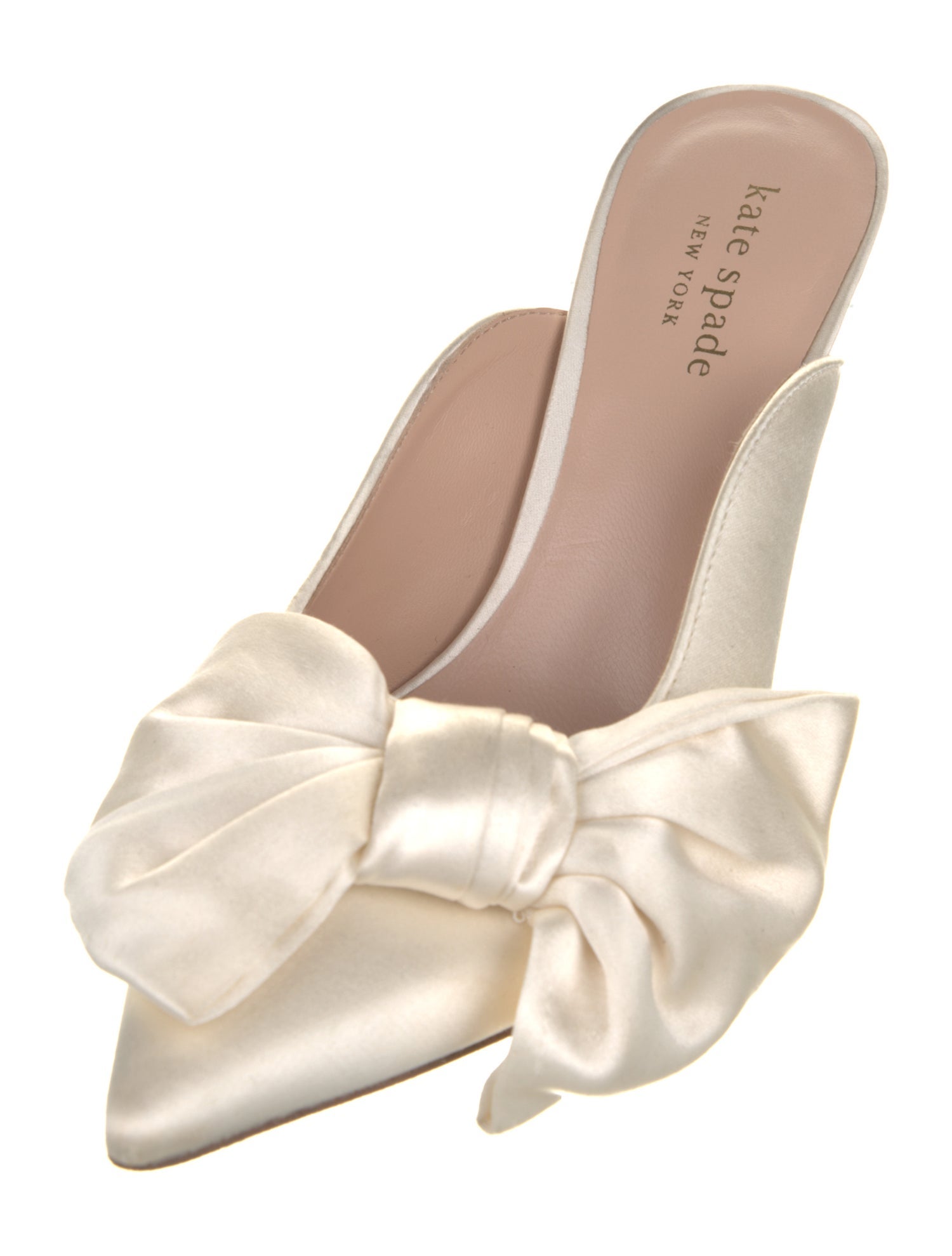 Kate Spade New York Satin Bow Accents Mules