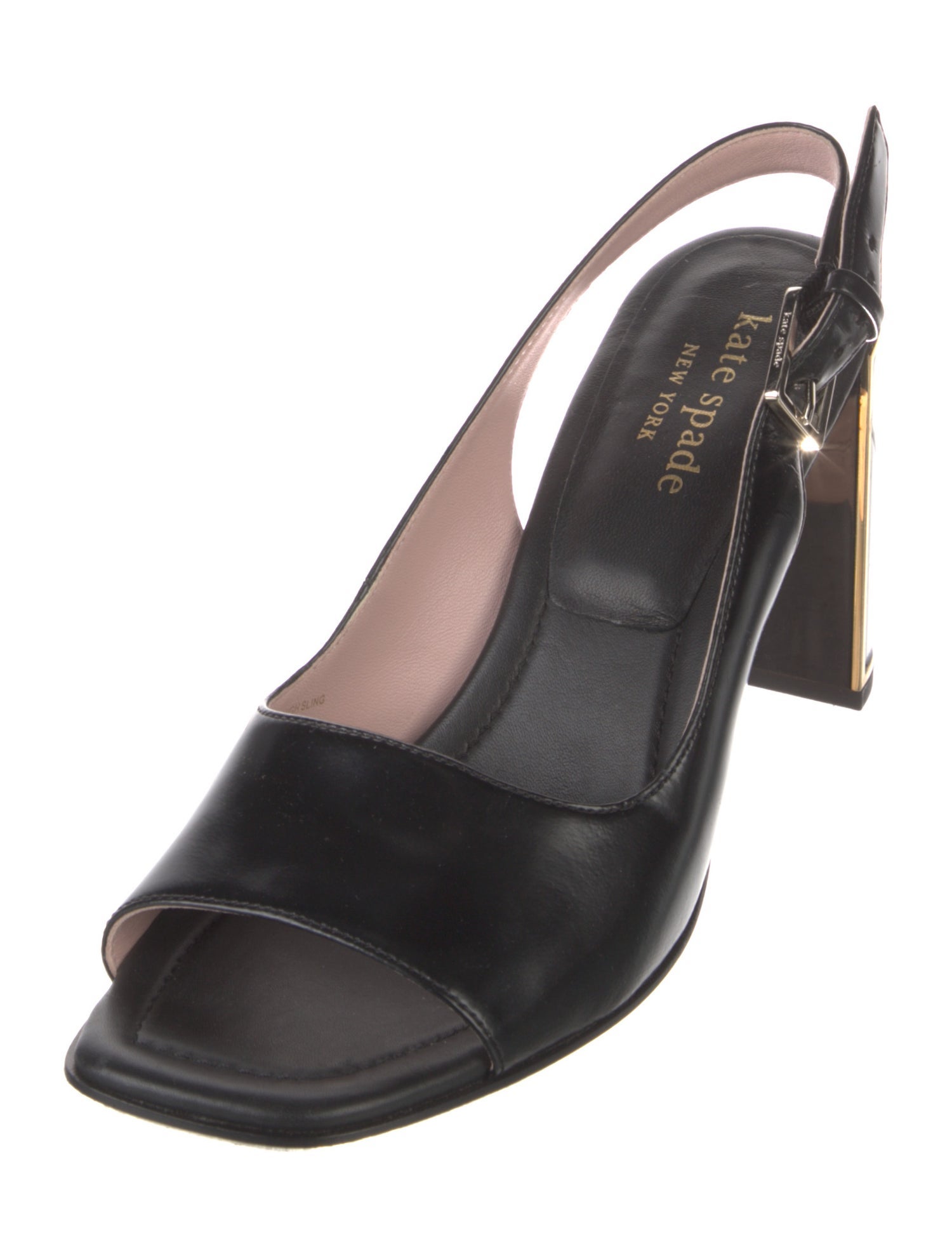 Kate Spade New York Leather Slingback Sandals