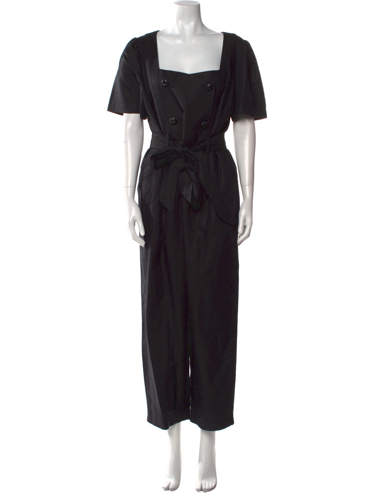 Kate Spade New York Linen Square Neckline Jumpsuit w/ Tags