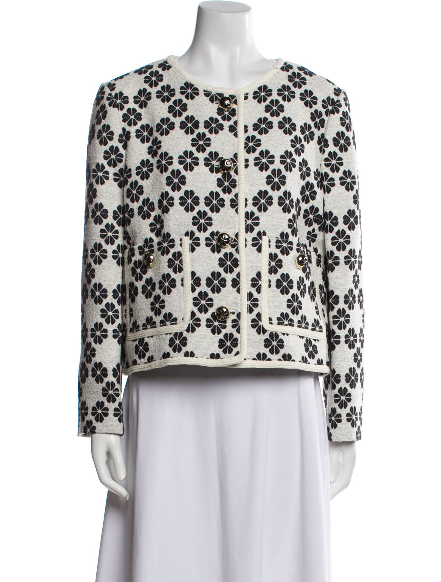 Kate Spade New York Floral Print Evening Jacket w/ Tags