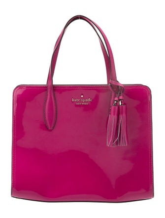 Kate Spade New York Patent Leather Top Handle Bag