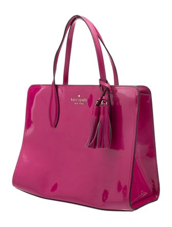 Kate Spade New York Patent Leather Top Handle Bag