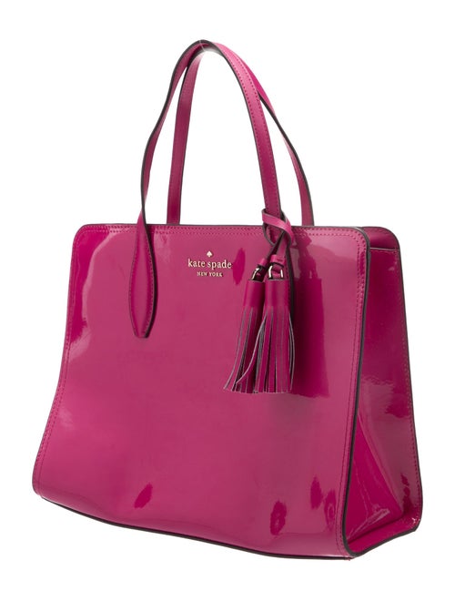 Kate Spade New York Patent Leather Top Handle Bag