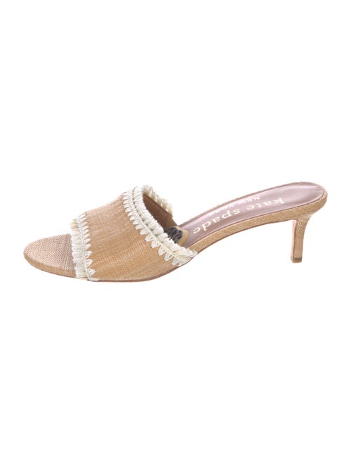 Kate Spade New York Raffia Slides