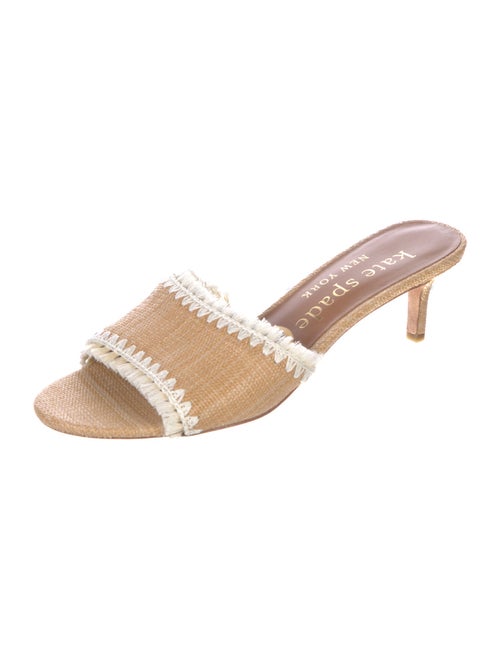 Kate Spade New York Raffia Slides