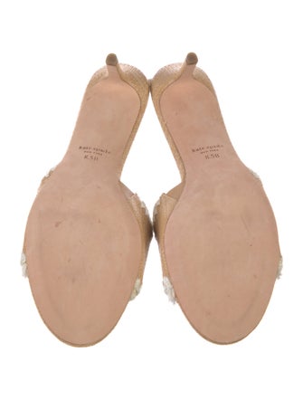 Kate Spade New York Raffia Slides
