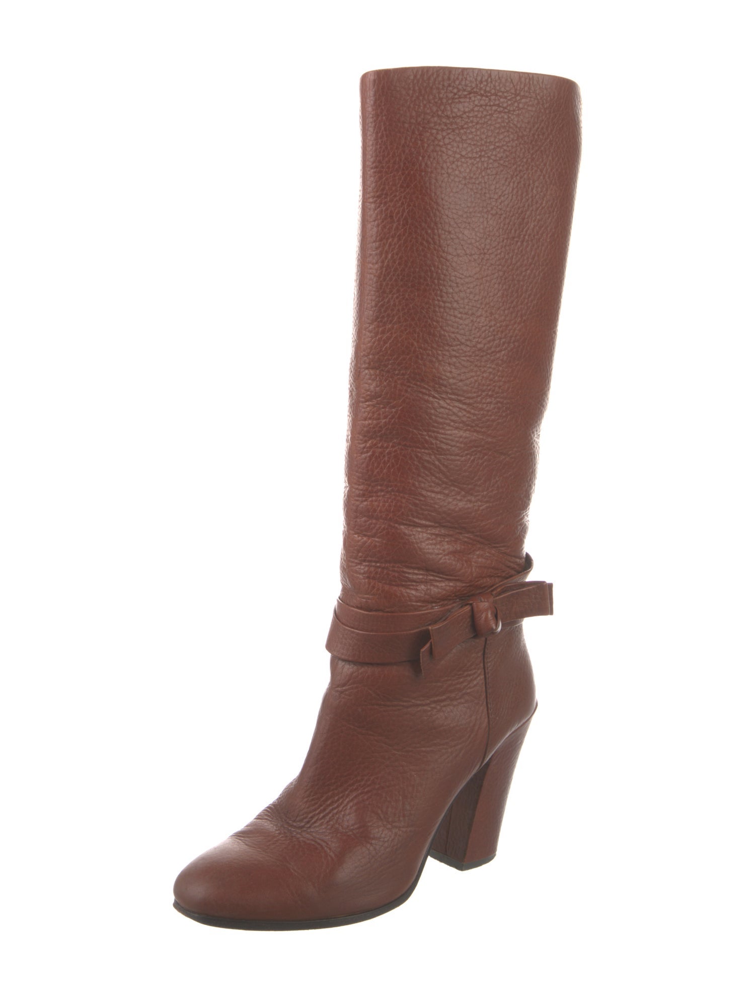 Kate Spade New York Leather Bow Accents Boots