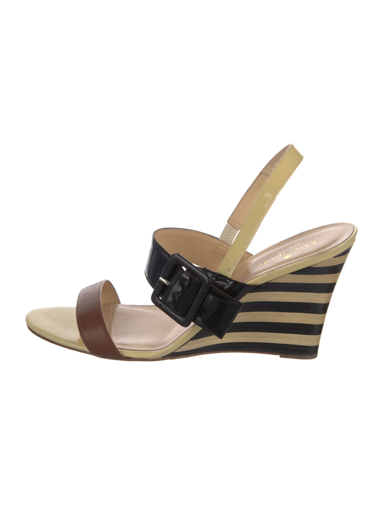 Kate Spade New York Leather Slingback Sandals