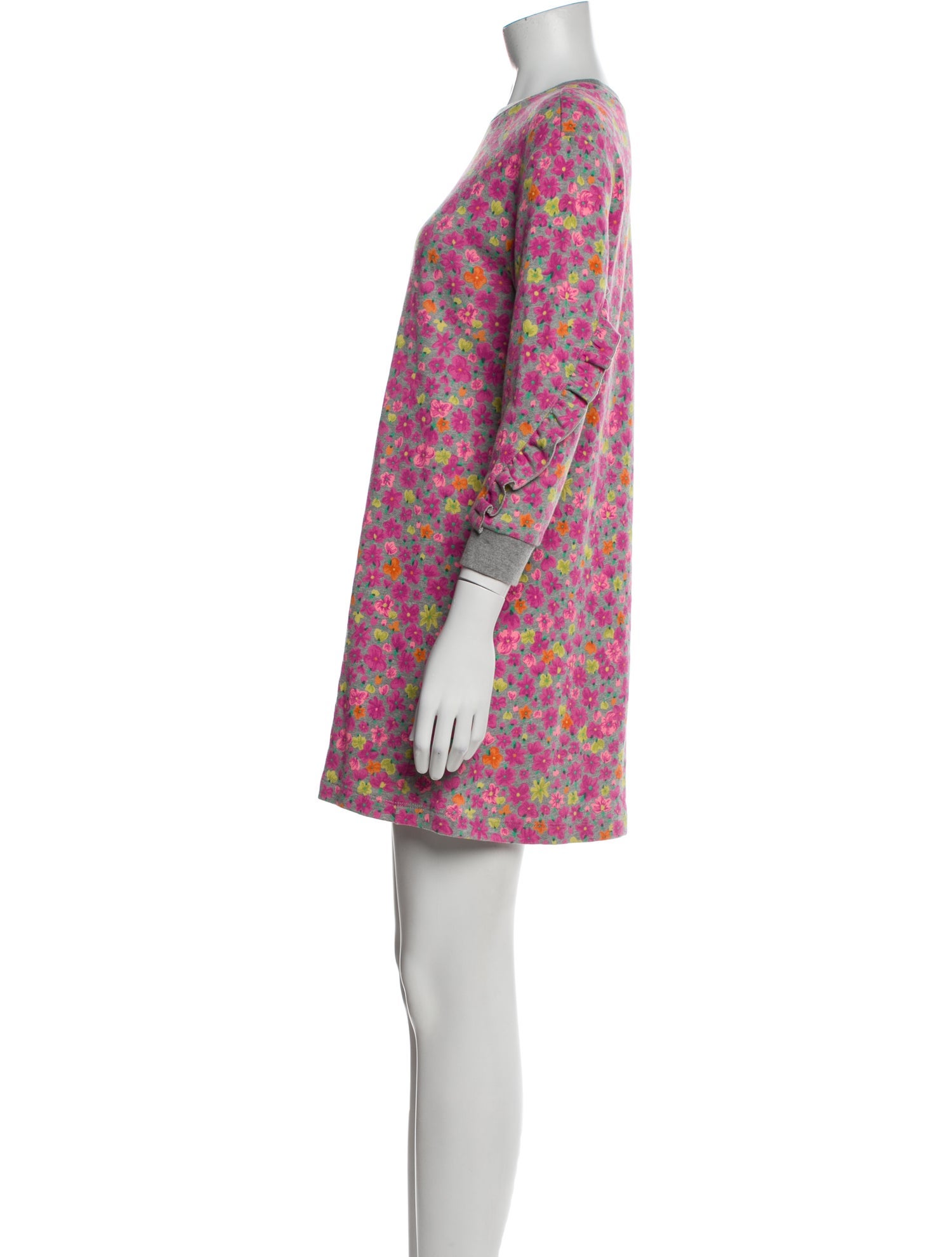 Kate Spade New York Floral Print Mini Dress
