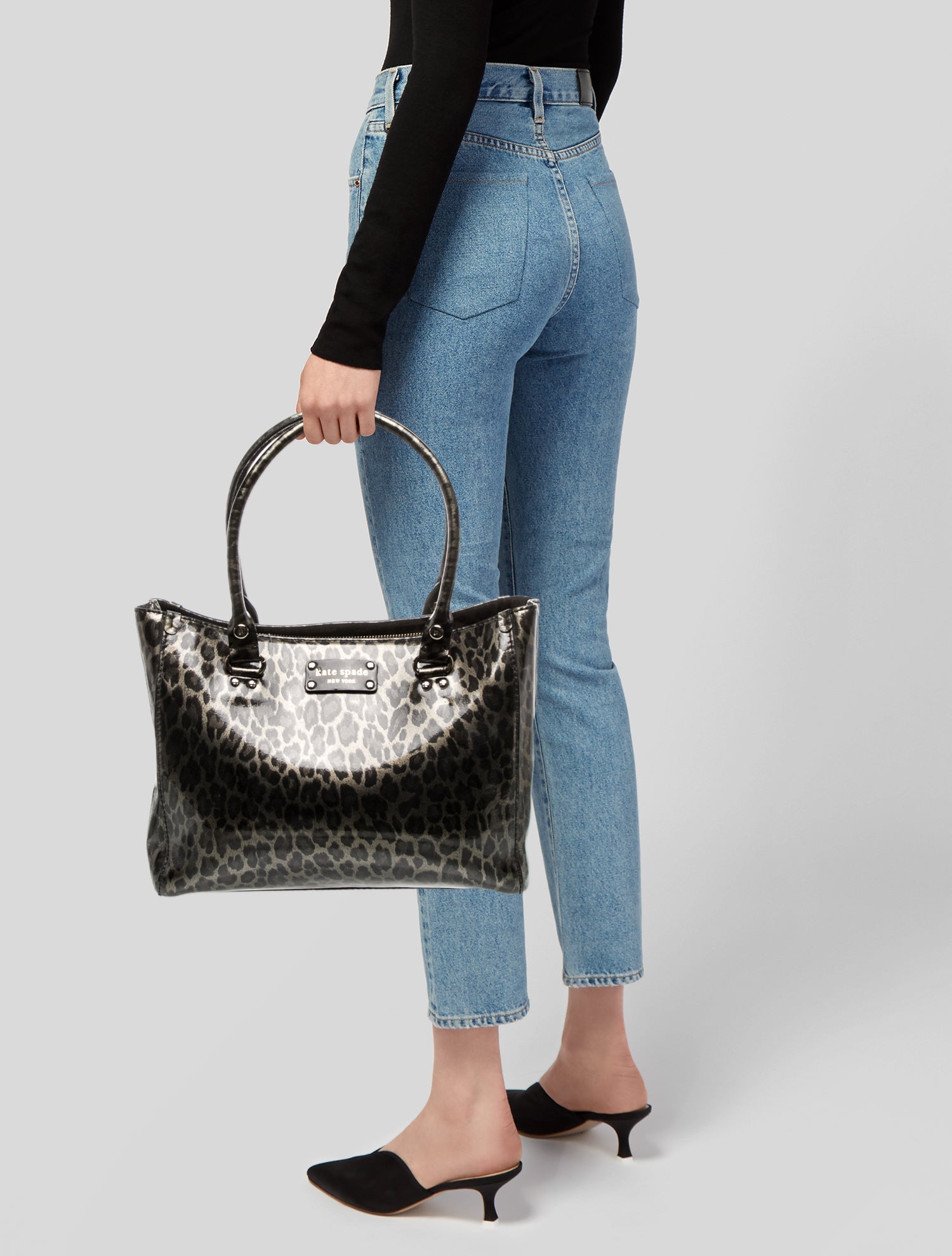 Kate Spade New York Patent Leather Top Handle Bag