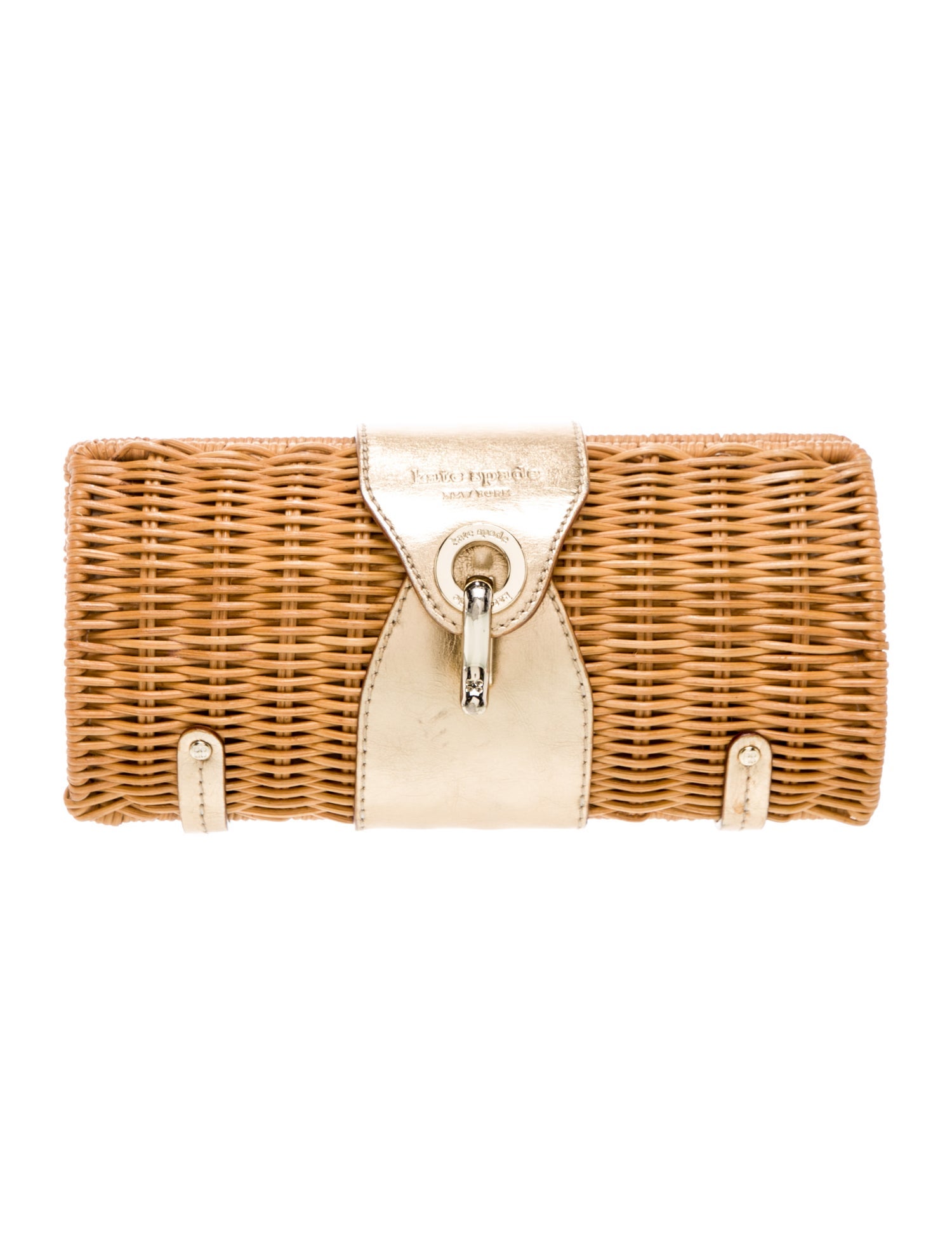 Kate Spade New York Wicker Clutch