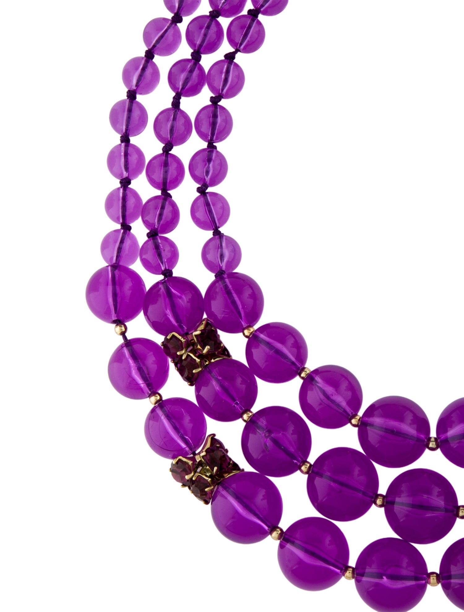 Kate Spade New York Crystal & Resin Bowery Ball Multistrand Necklace