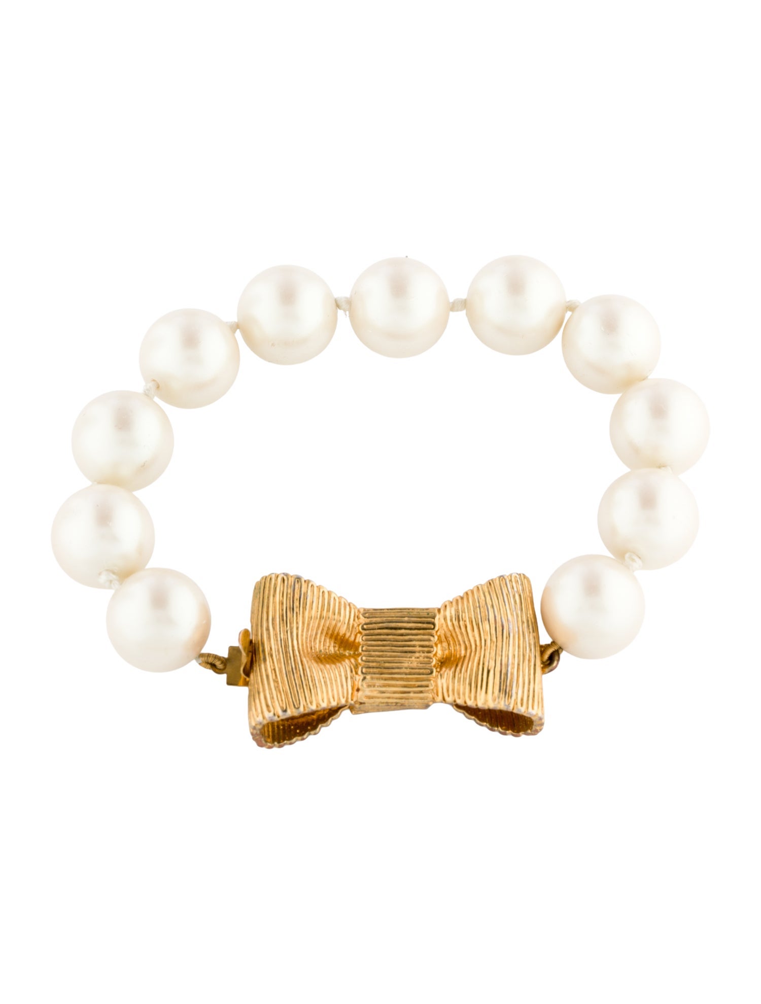 Kate Spade New York Faux Pearl All Wrapped Up Bracelet