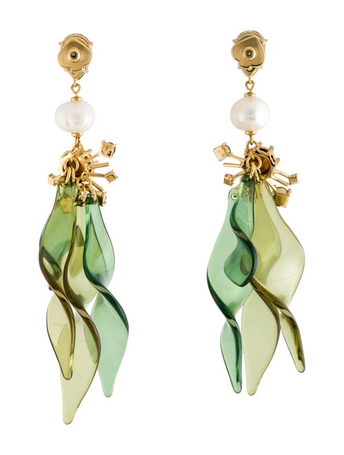 Kate Spade New York Pearl & Crystal Drop Earrings