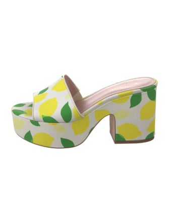 Kate Spade New York Canvas Printed Slides
