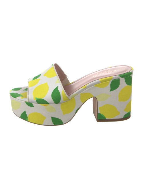 Kate Spade New York Canvas Printed Slides