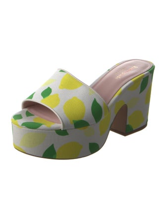 Kate Spade New York Canvas Printed Slides