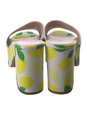 Kate Spade New York Canvas Printed Slides