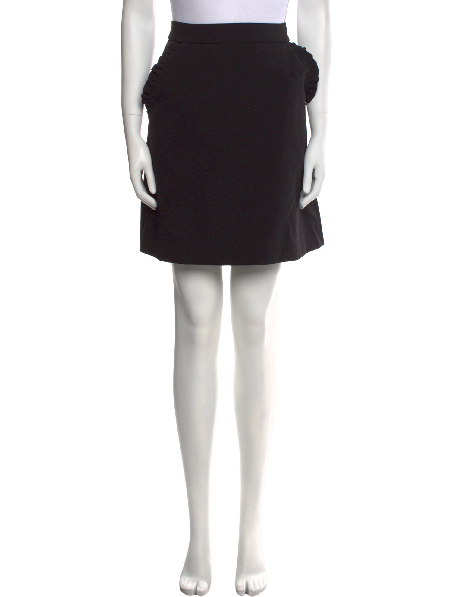 Kate Spade New York Ruffle Embellishment Mini Skirt