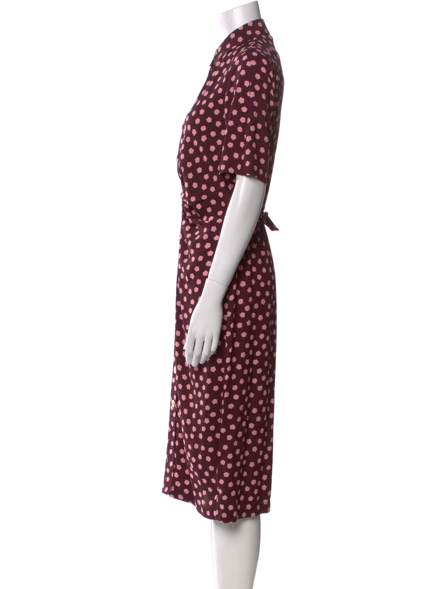 Kate Spade New York Polka Dot Print Midi Length Dress w/ Tags