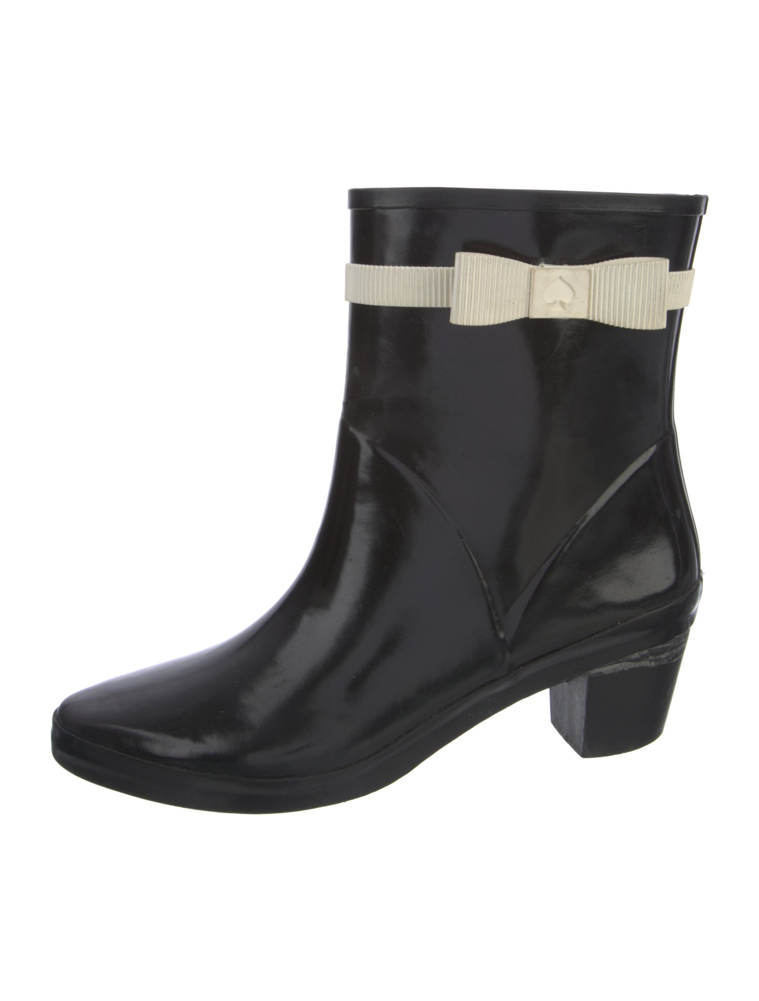 Kate Spade New York Rubber Bow Accents Rain Boots