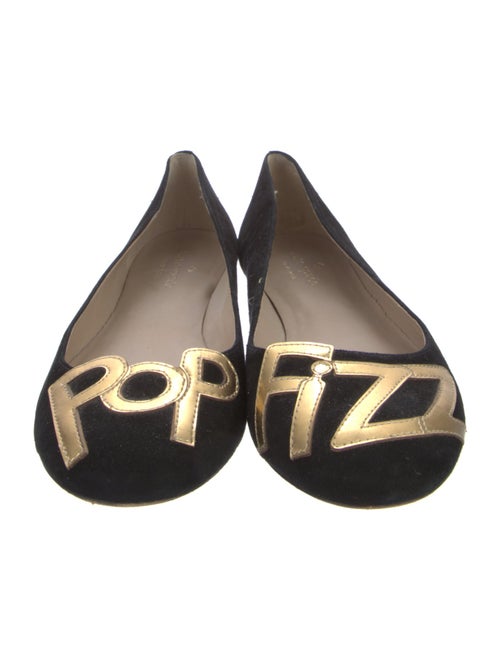Kate Spade New York Suede Graphic Print Flats