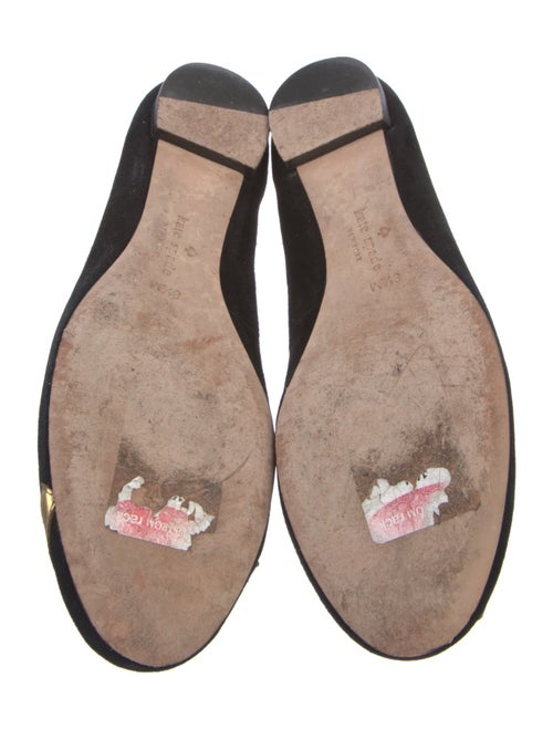 Kate Spade New York Suede Graphic Print Flats
