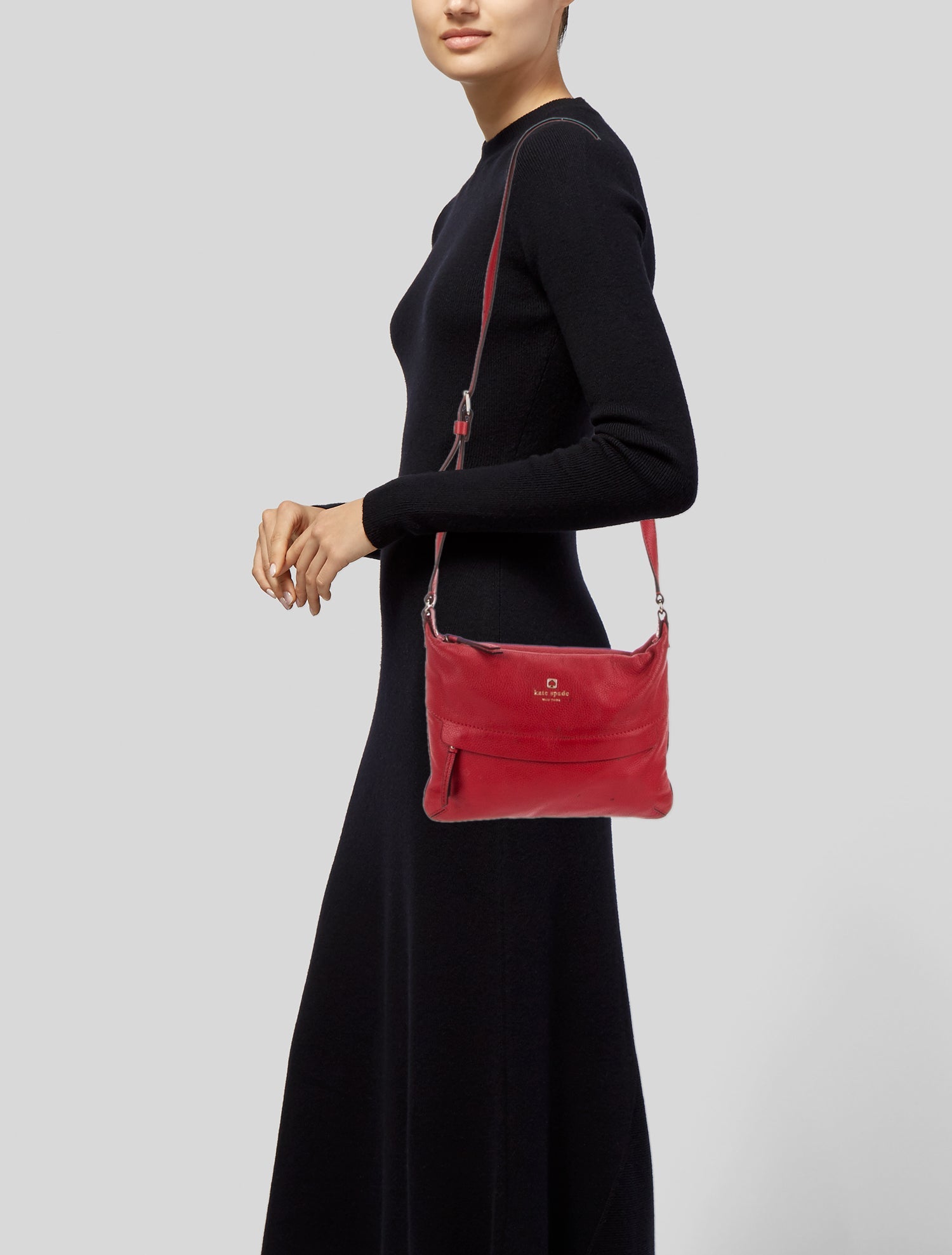 Kate Spade New York Leather Messenger Bag