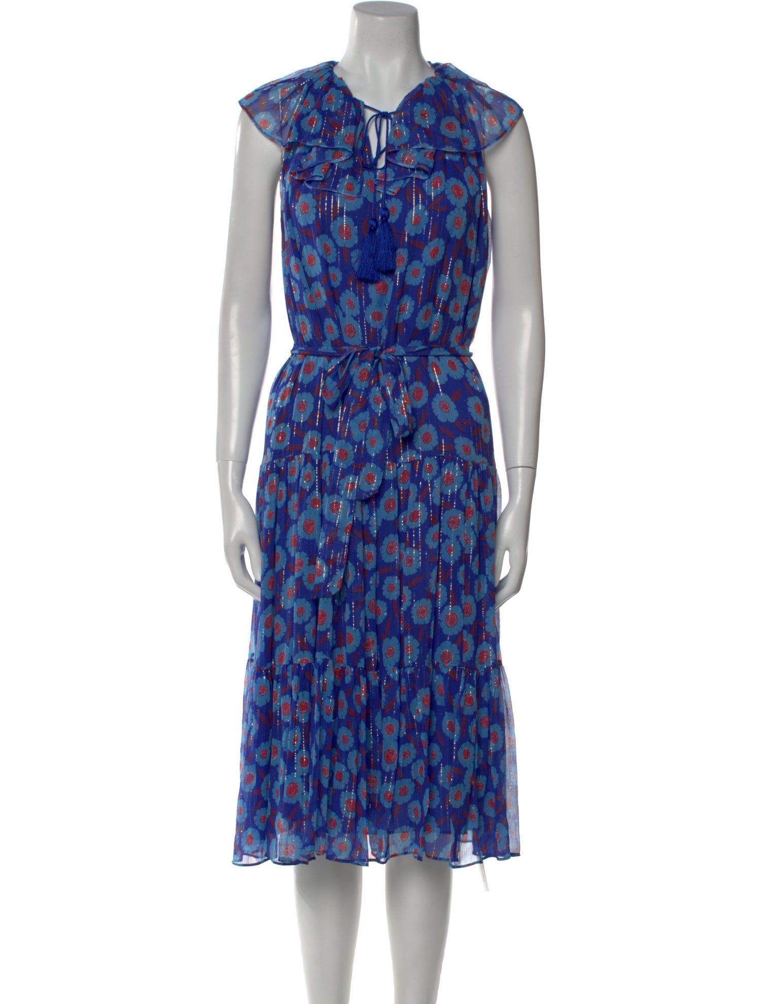 Kate Spade New York Silk Midi Length Dress