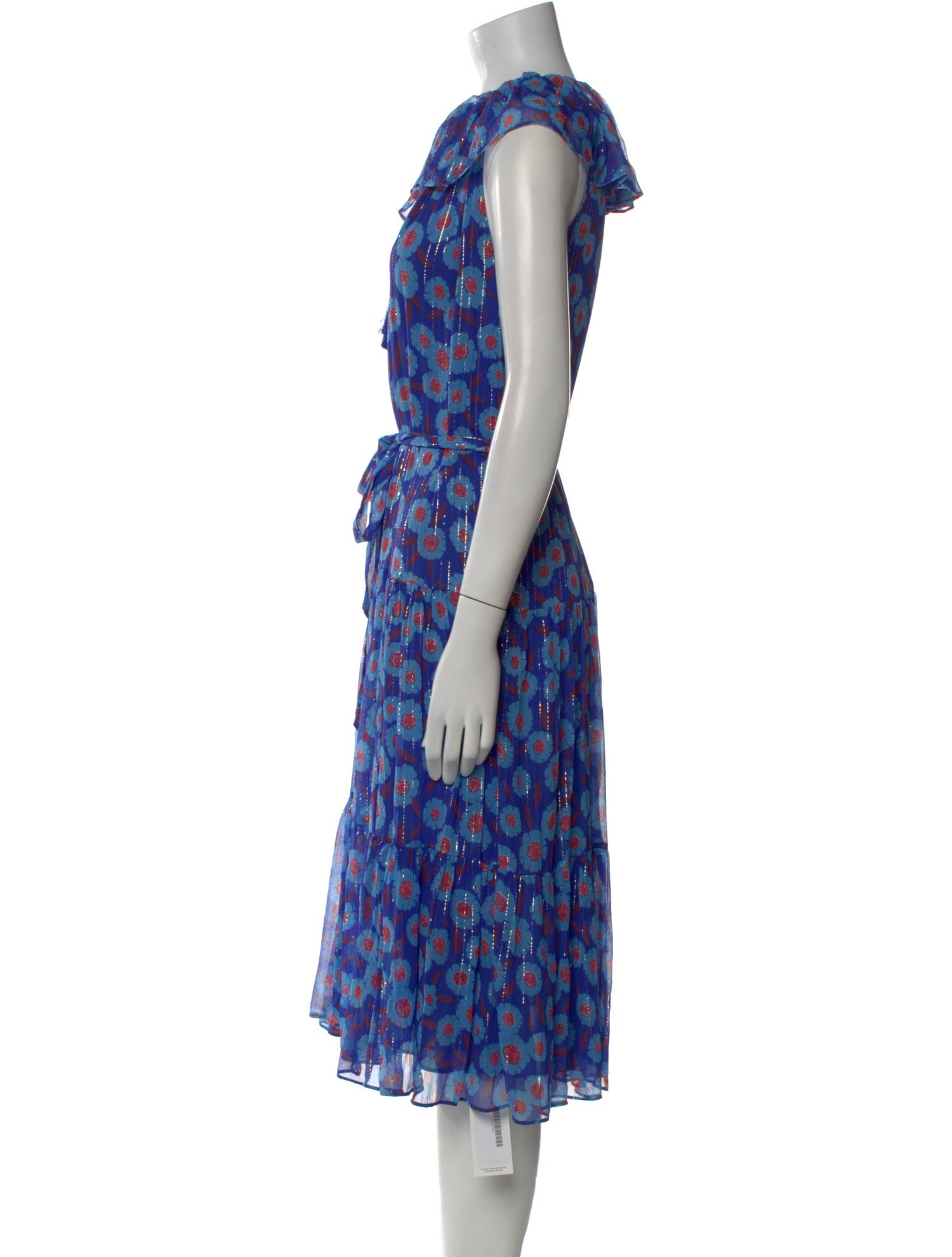 Kate Spade New York Silk Midi Length Dress