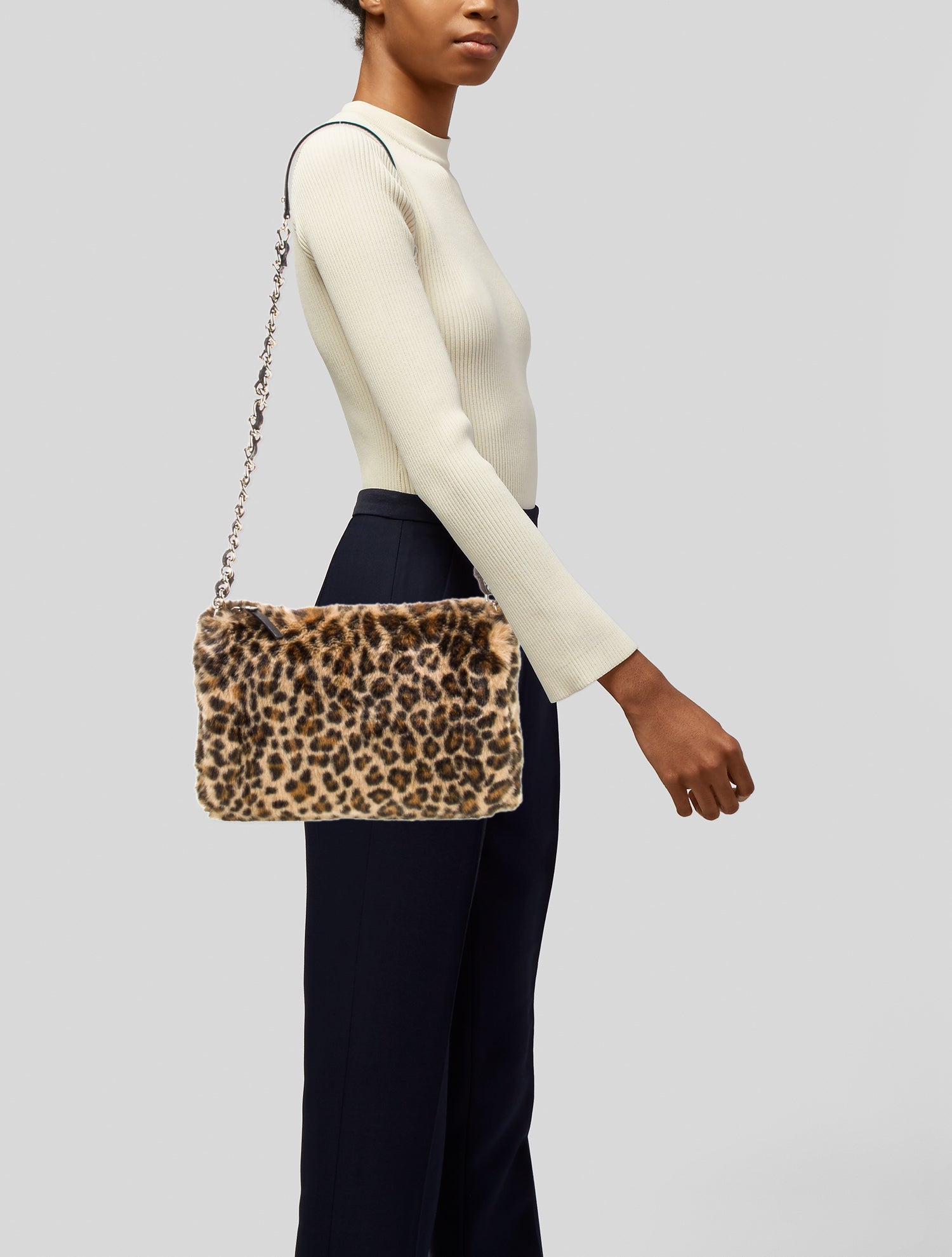 Kate Spade New York Faux Fur Crossbody Bag