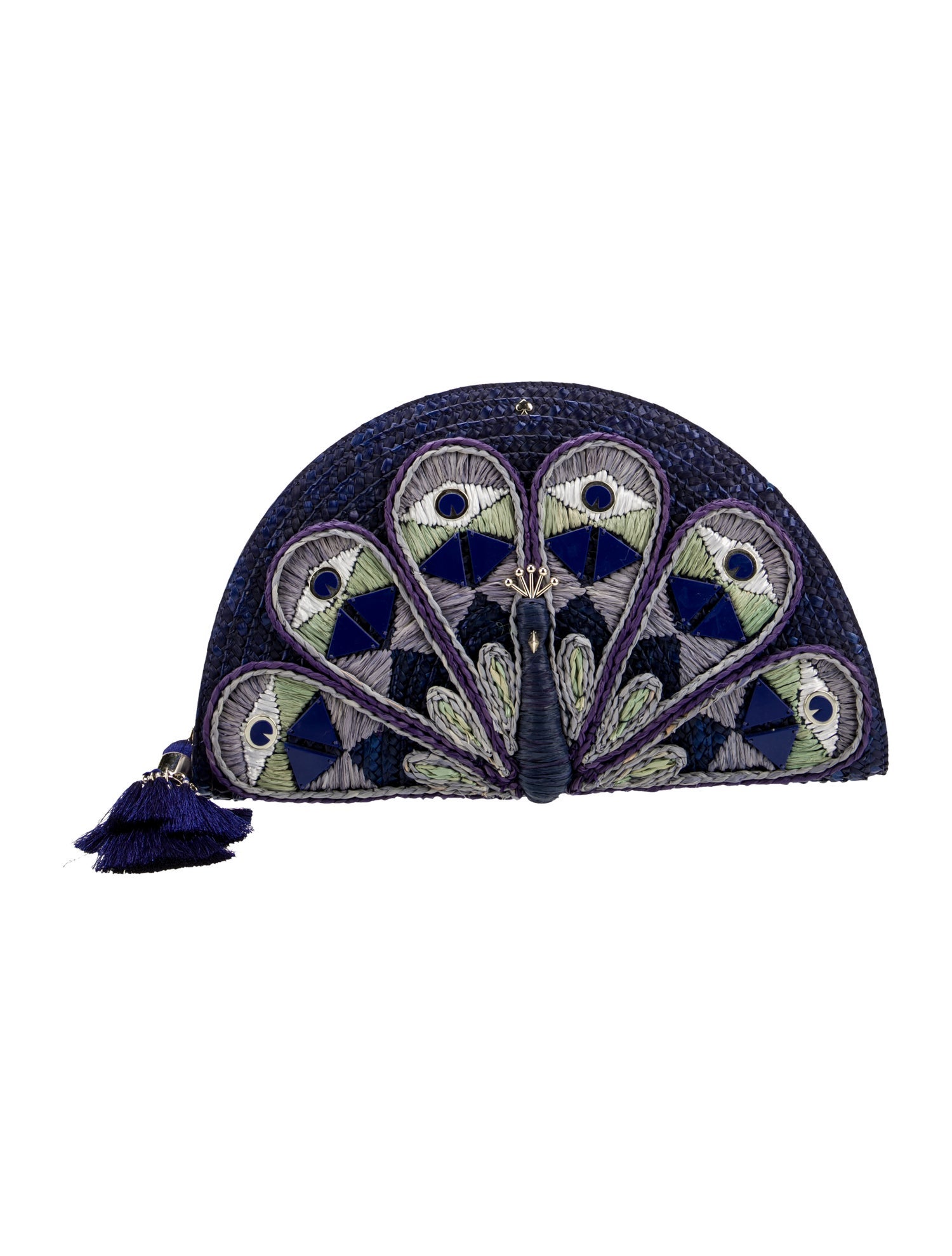 Kate Spade New York Straw Minaudière