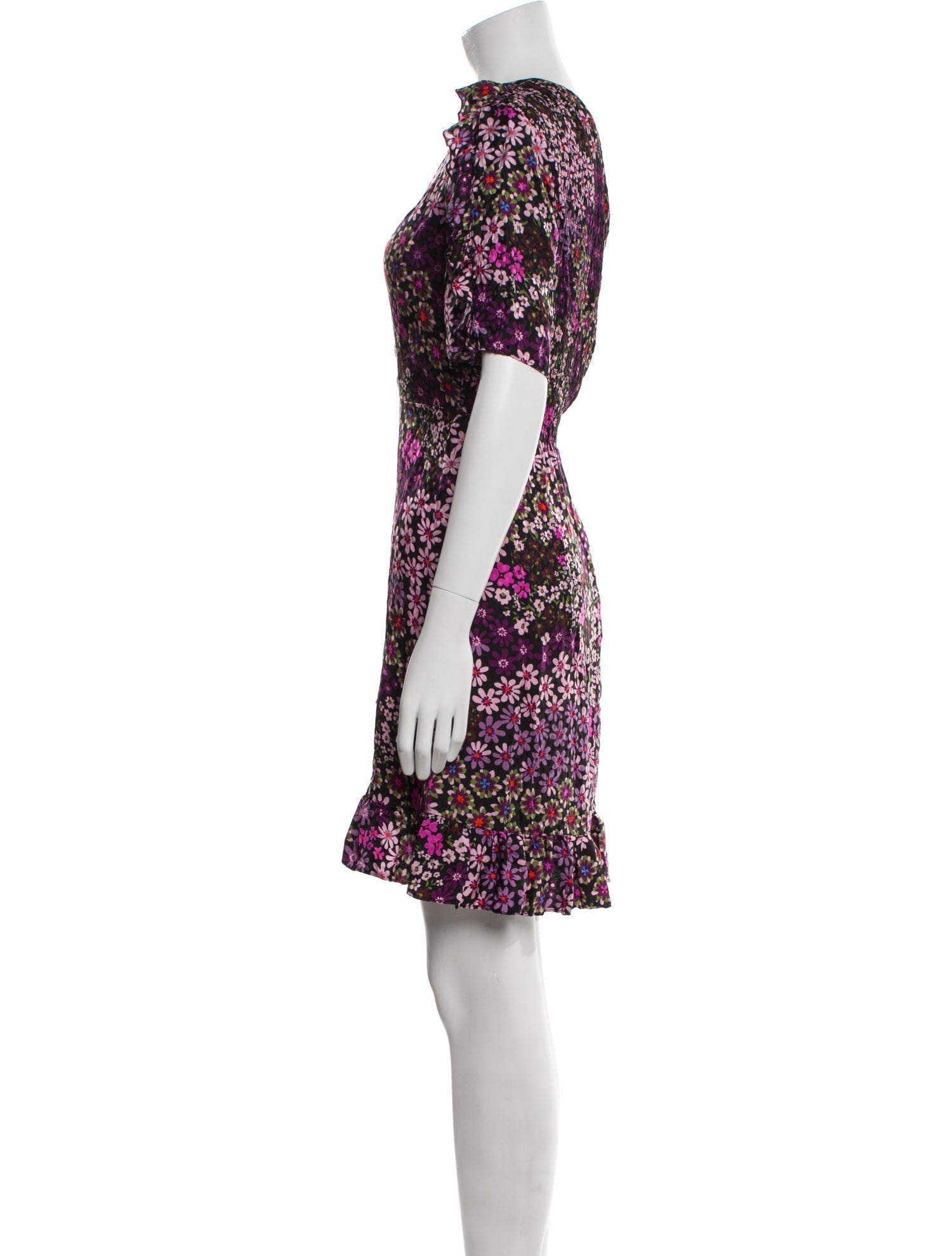 Kate Spade New York Floral Print Mini Dress