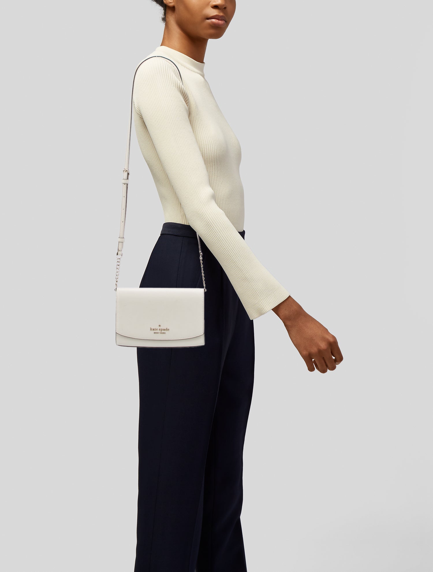 Kate Spade New York Saffiano Leather Crossbody Bag